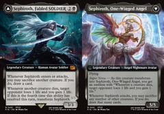 Sephiroth, Fabled SOLDIER // Sephiroth, One-Winged Angel (0451) (Extended Art) - Foil